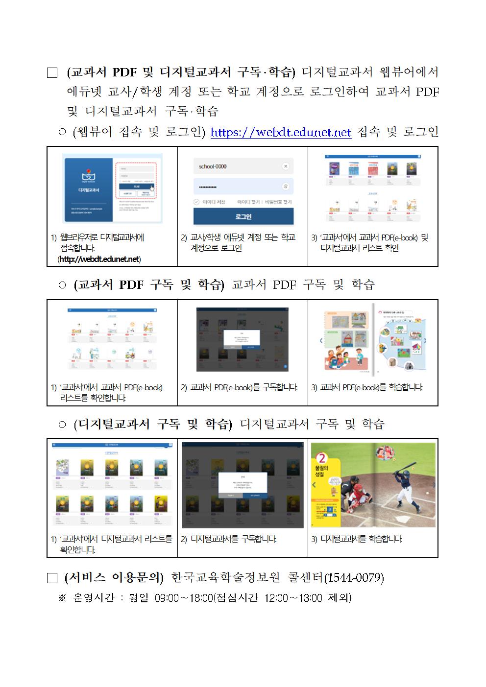 온라인 학습 지원을 위한 교과서(PDF 및 디지털교과서) 활용 안내(2021년 기준)002