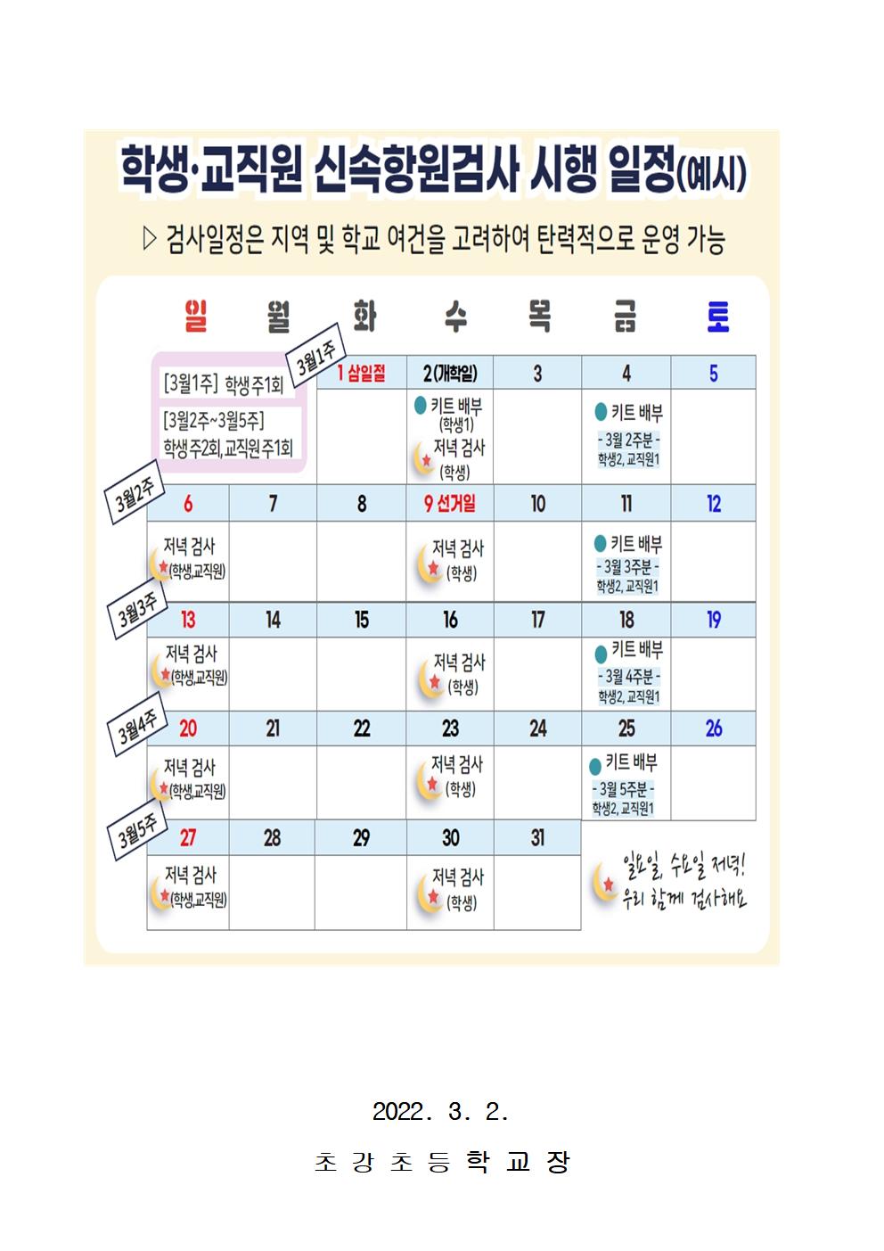 2022. 코로나19 대응 신속항원검사(자가진단키트) 안내002