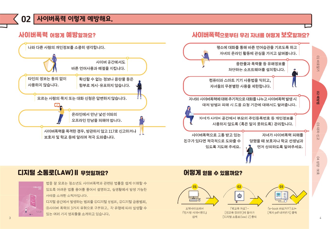 충청북도교육청 학교자치과_학생 사이버폭력 예방 대응 가이드(가로)_4