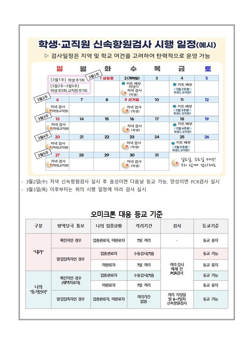 일과운영 및 새학기 적응 기간 안내002