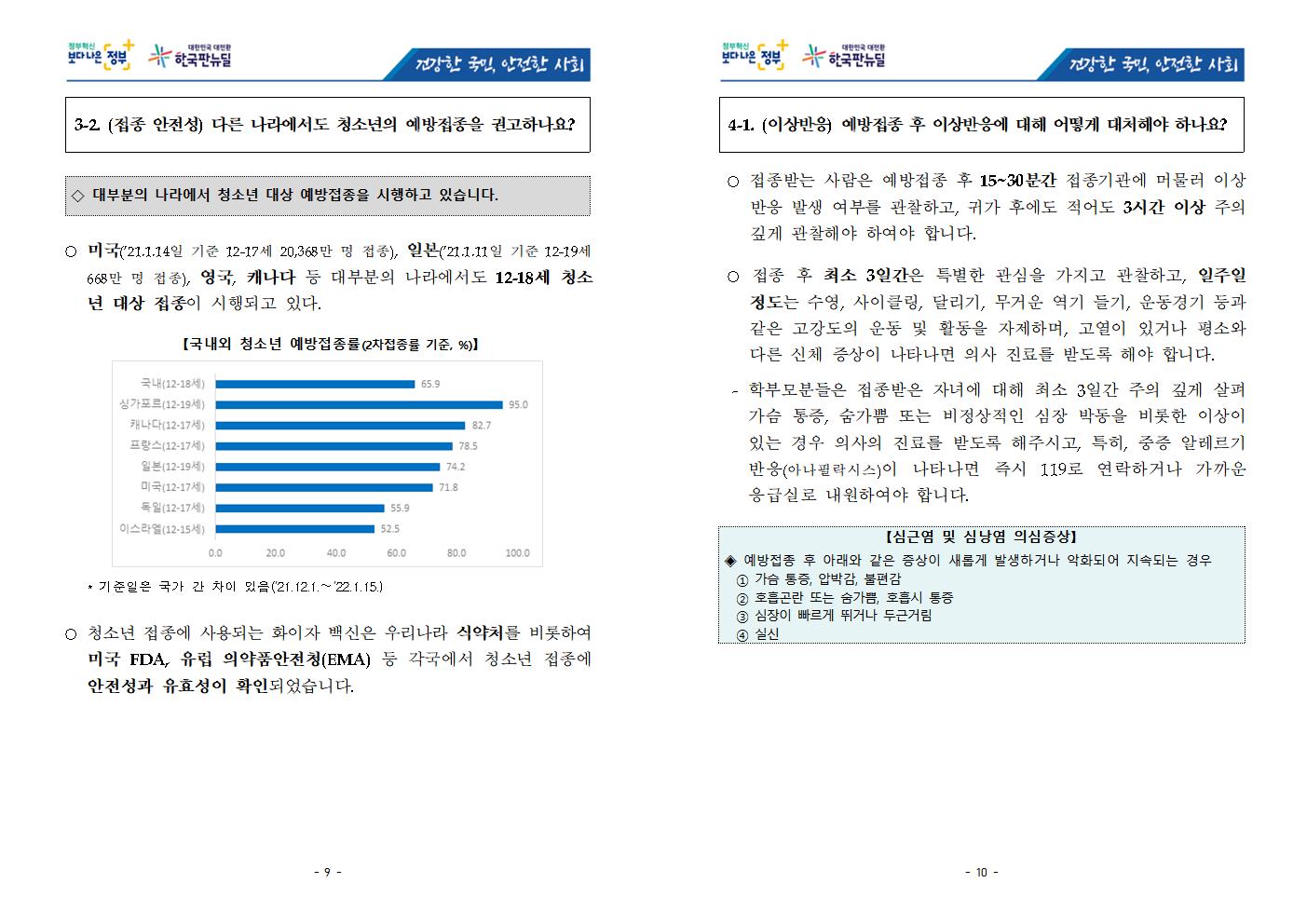 충청북도교육청 체육건강안전과_★ 청소년 코로나19 예방접종 FAQ('22.01.20)005