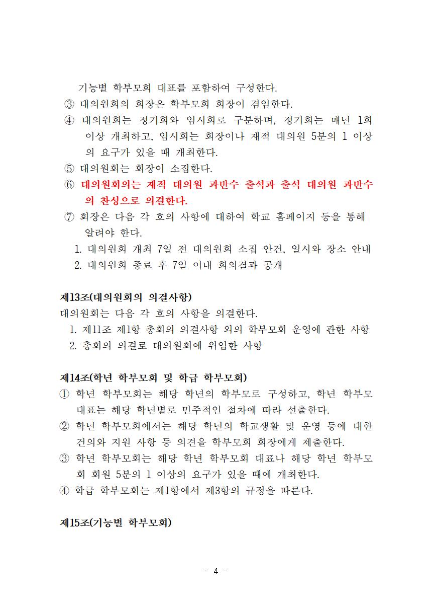 학부모회 규정의 제·개정안004