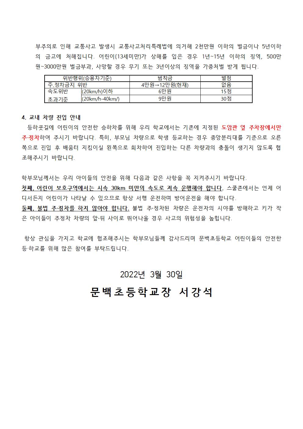 2022-25학생 등하교 교통안전교육 안내002