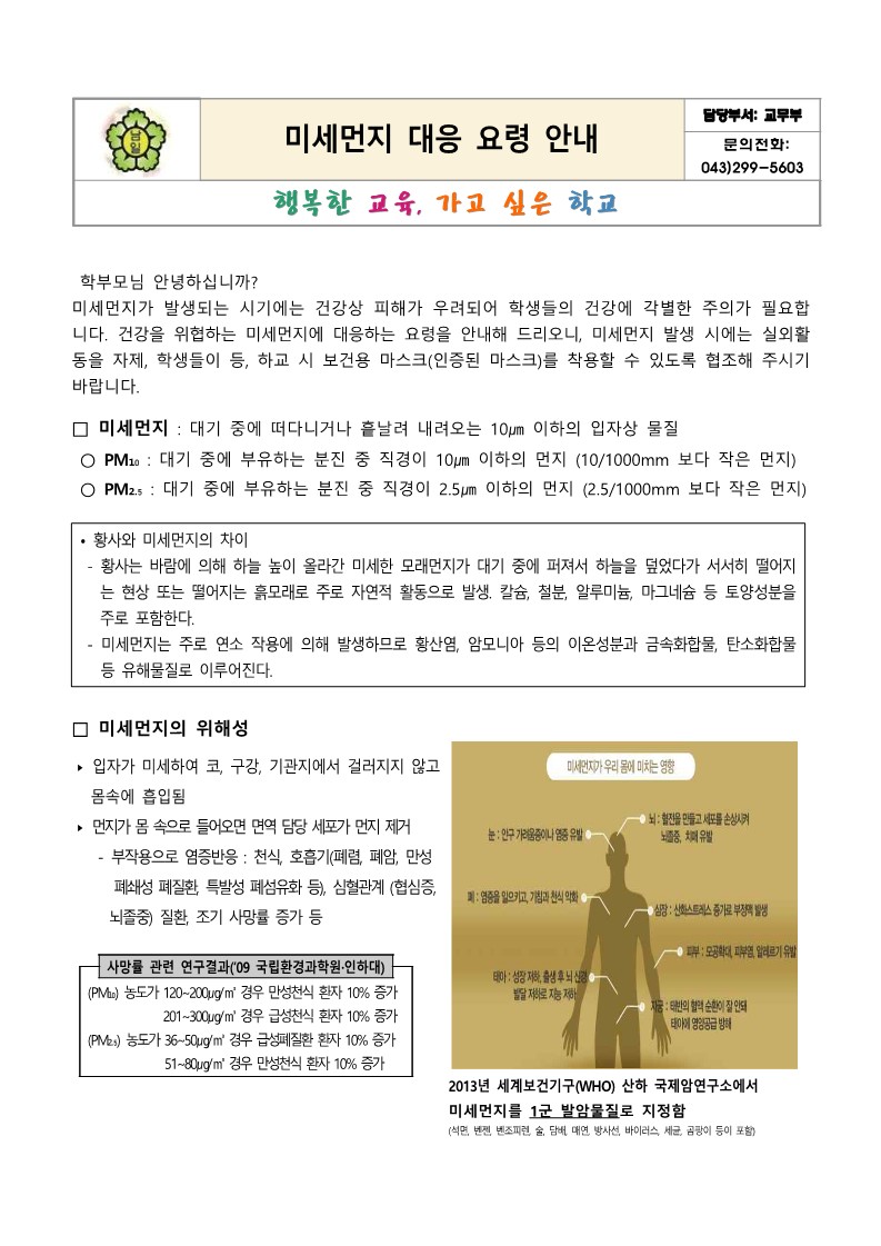 미세먼지 대응 요령 안내문_1