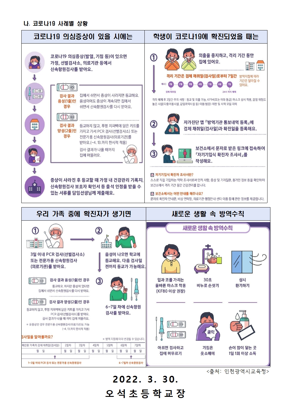 22-건강상태자가진단 앱 및 학교방역관리안내(3.30)002