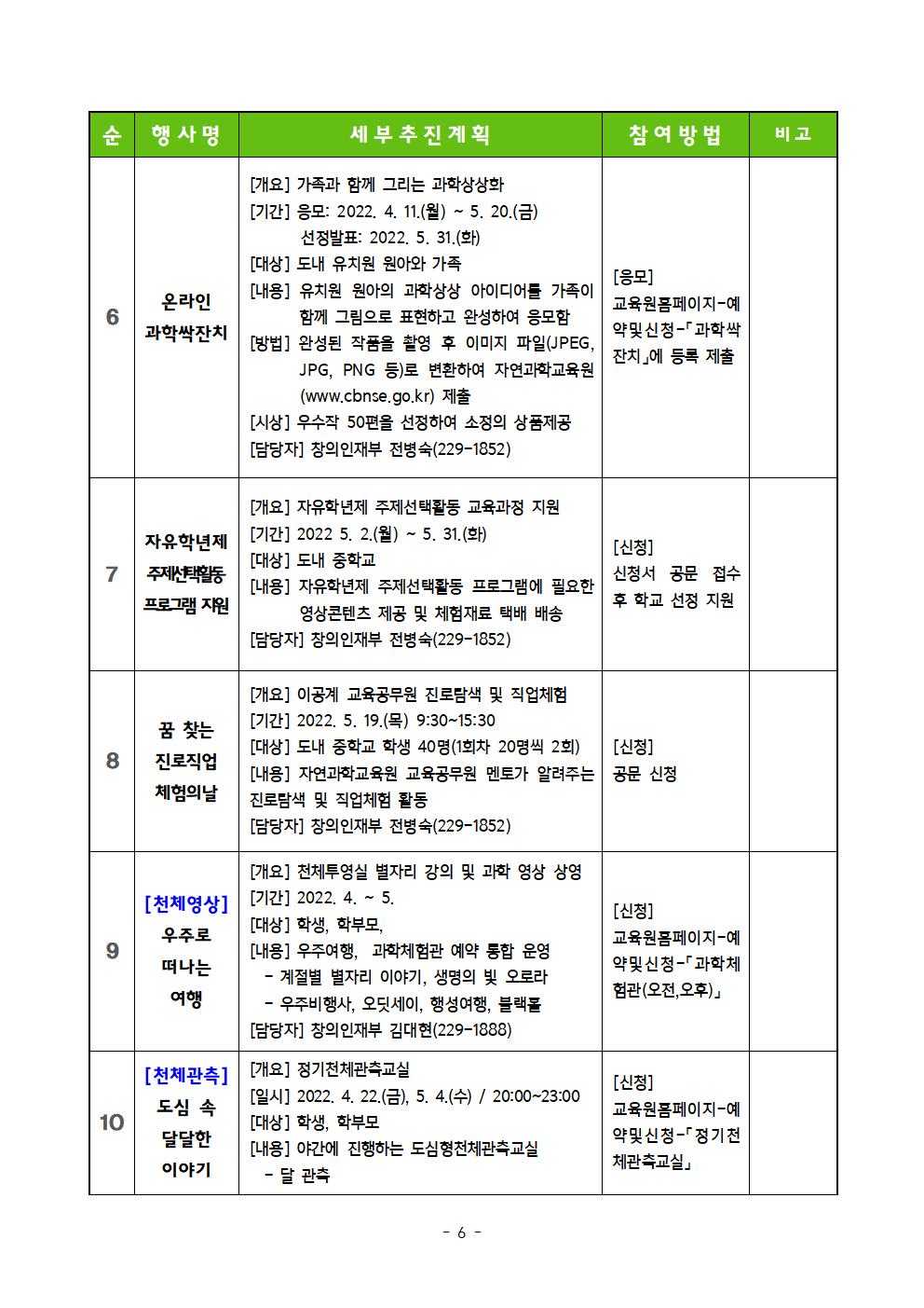 2022. 충북직지사랑 과학한마당 추진계획(발송용)006