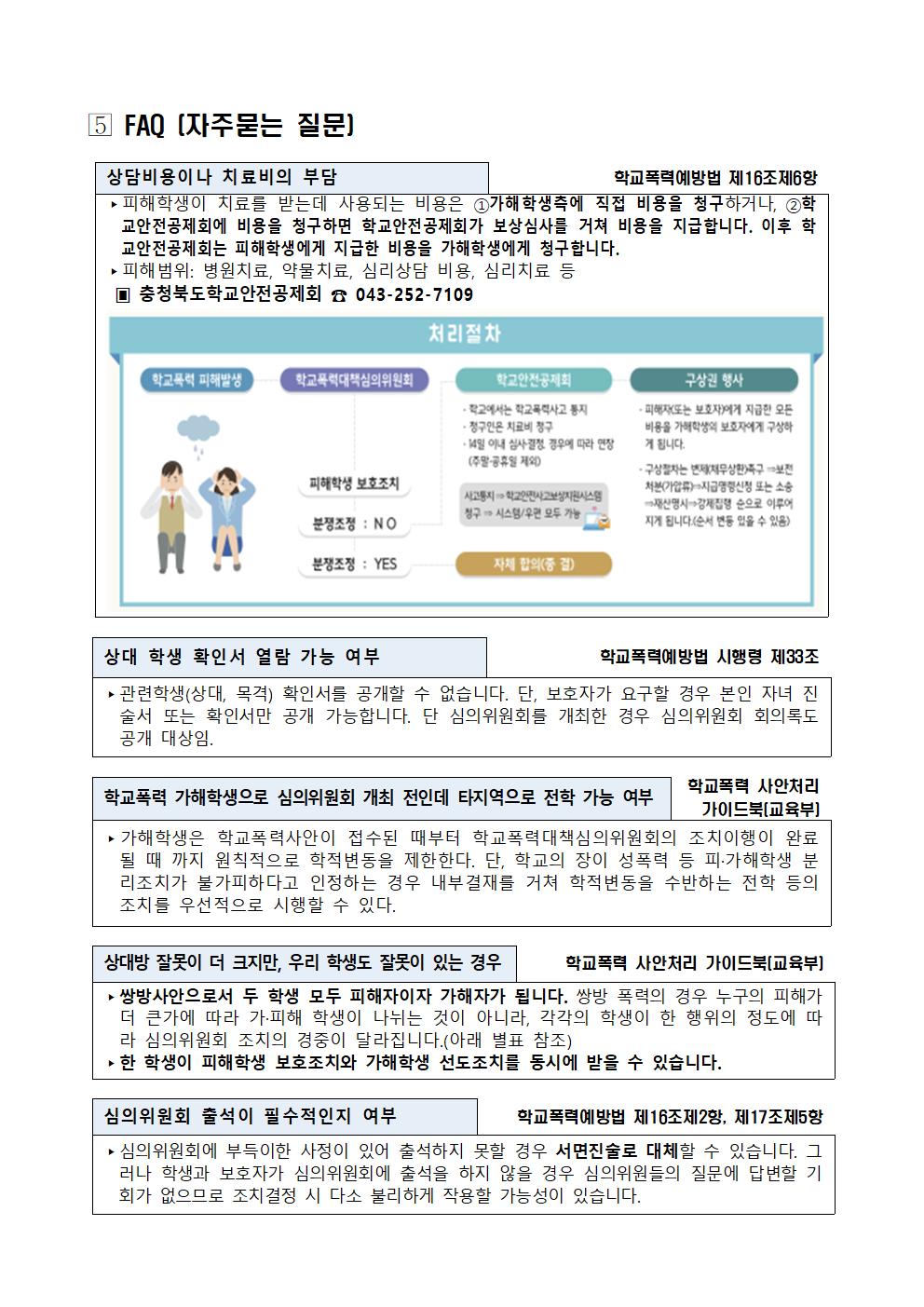 2022년 학교폭력 사안처리 학부모(보호자) 안내 자료(발송용)004