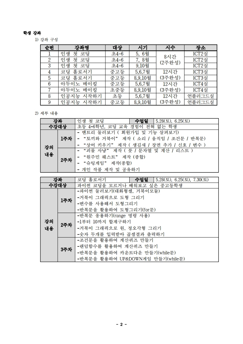 2022. 토요정보아카데미 운영 안내.pdf_page_2