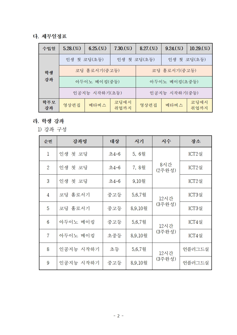 토요 정보아카데미 운영계획(시행용)002