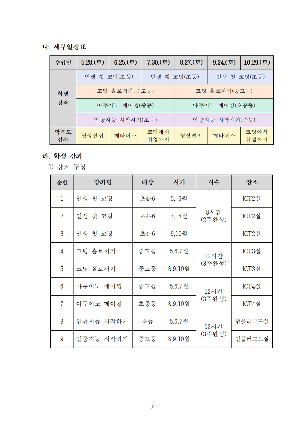 토요 정보아카데미 운영계획(시행용)002