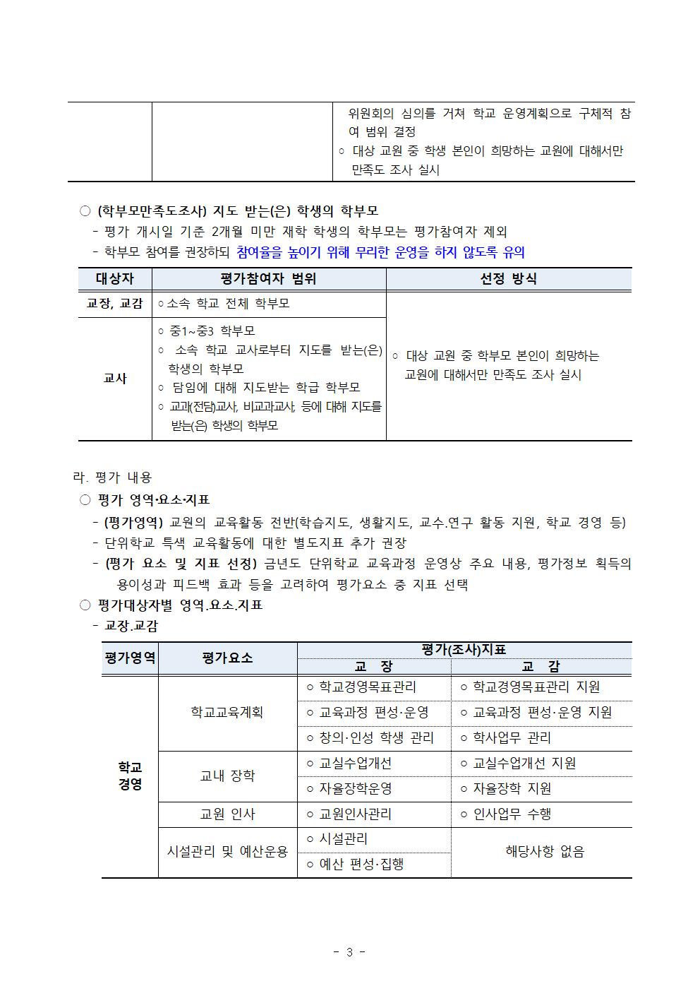 2022. 교원능력개발평가 계획(홈페이지탑재용)003