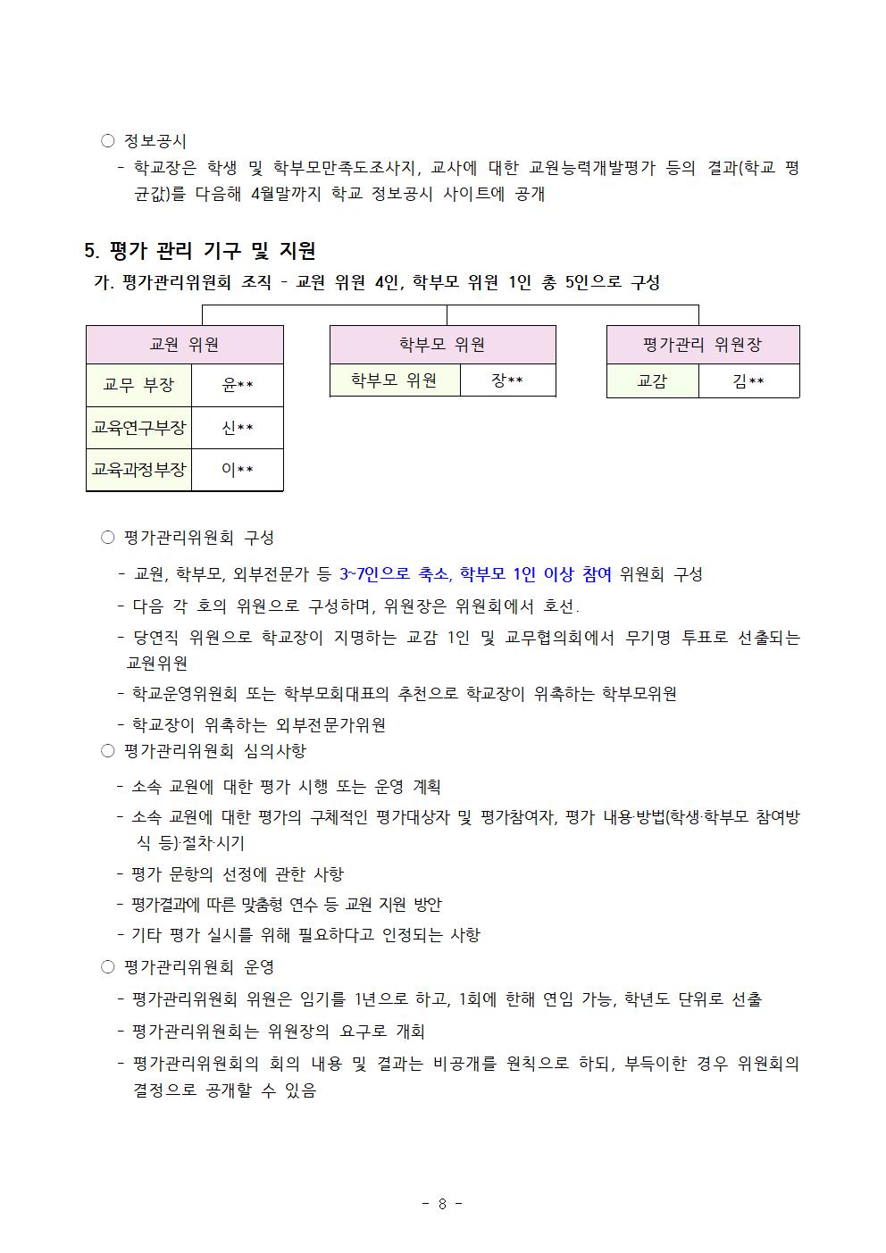 2022. 교원능력개발평가 계획(홈페이지탑재용)008