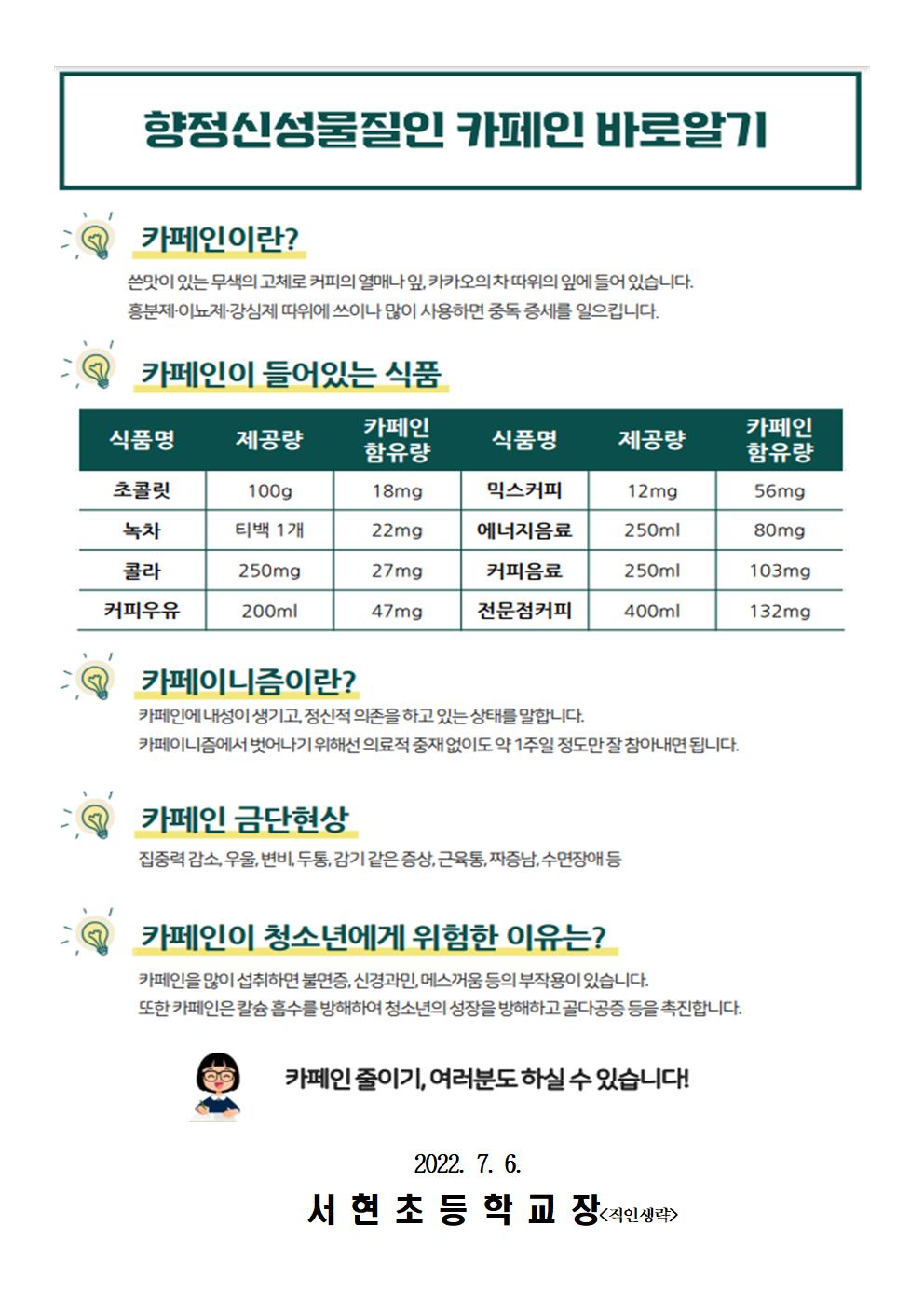 약물 오남용 예방교육 가정통신문002