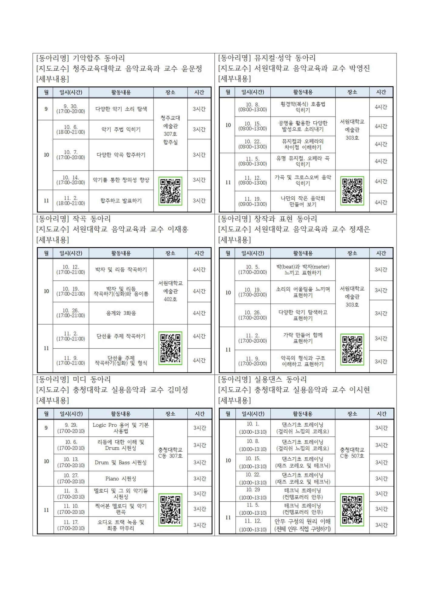 2022. 청주행복교육지구 대학 연계 학생동아리 참가 신청 안내003