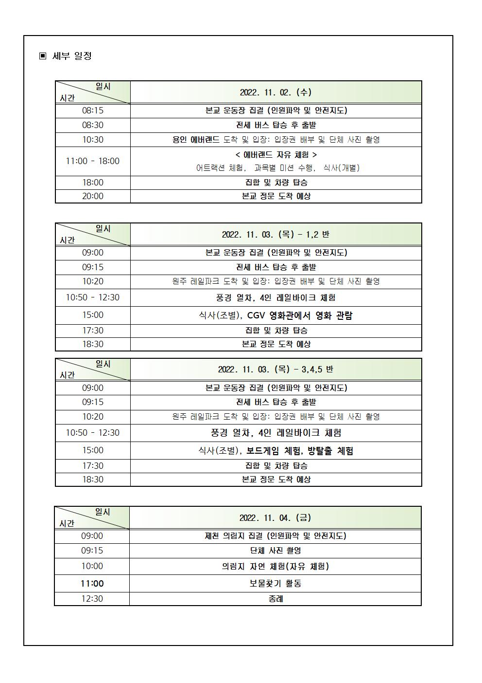 2022. 2학년 수학여행 희망조사 가정통신문002