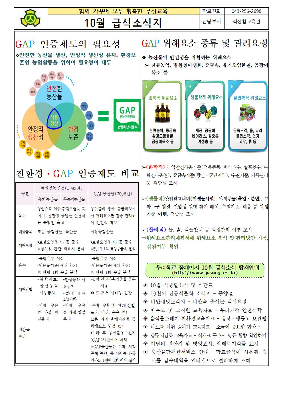 10월 식생활소식지001