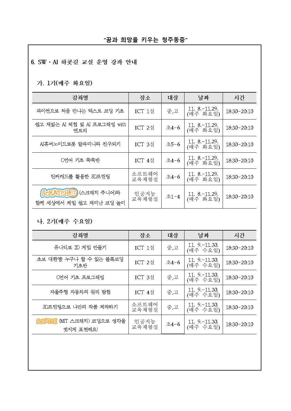 가정통신문(2022. SW·AI 하굣길 교실 운영 안내문 )(1)002