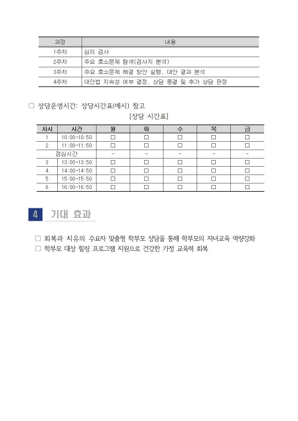 [청주성신학교- 2022. 학부모상담프로그램 운영계획002