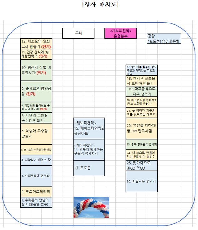 2022.영양식생활체험한마당 배치도