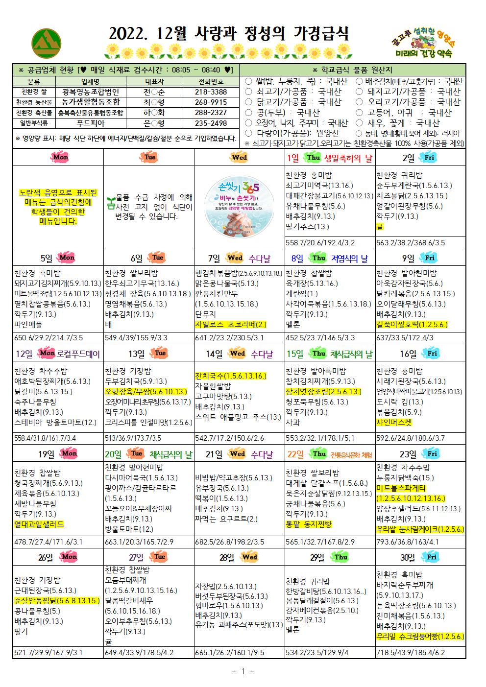 12~2023.1월 식단표 및 식생활정보 안내 가정통신문001