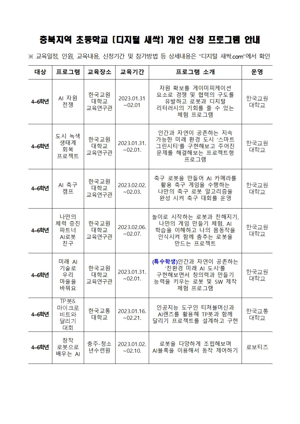 디지털 새싹캠프 가정통신문002