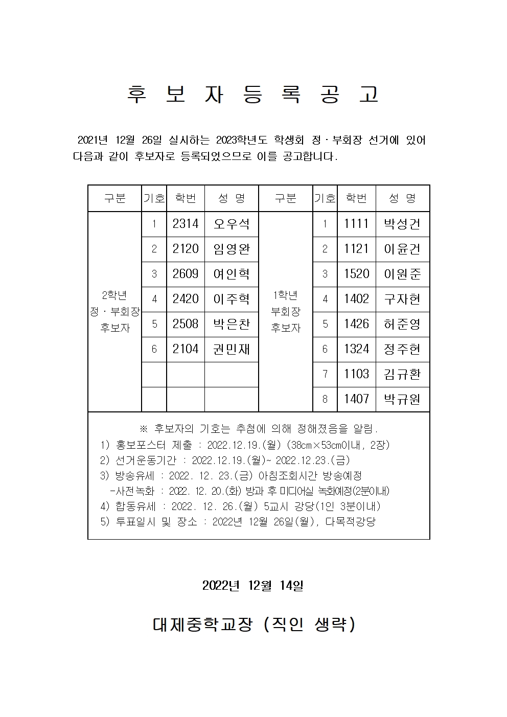 후보자등록공고001