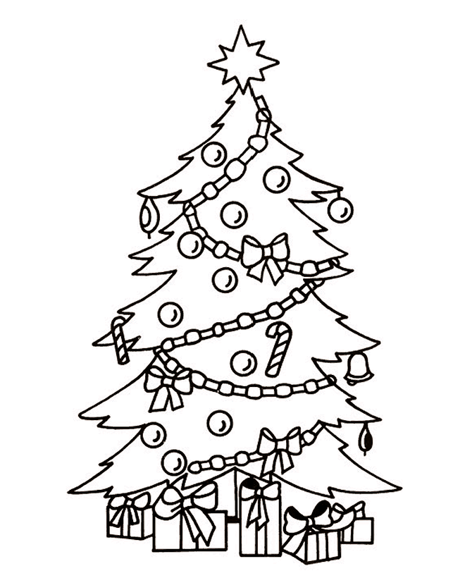 Coloring-Page-Christmas-Tree