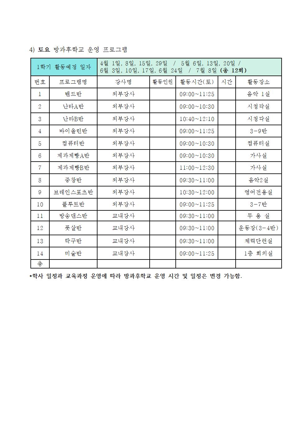 1학기 주중 및 토요방과후학교 운영 프로그램 안내-002