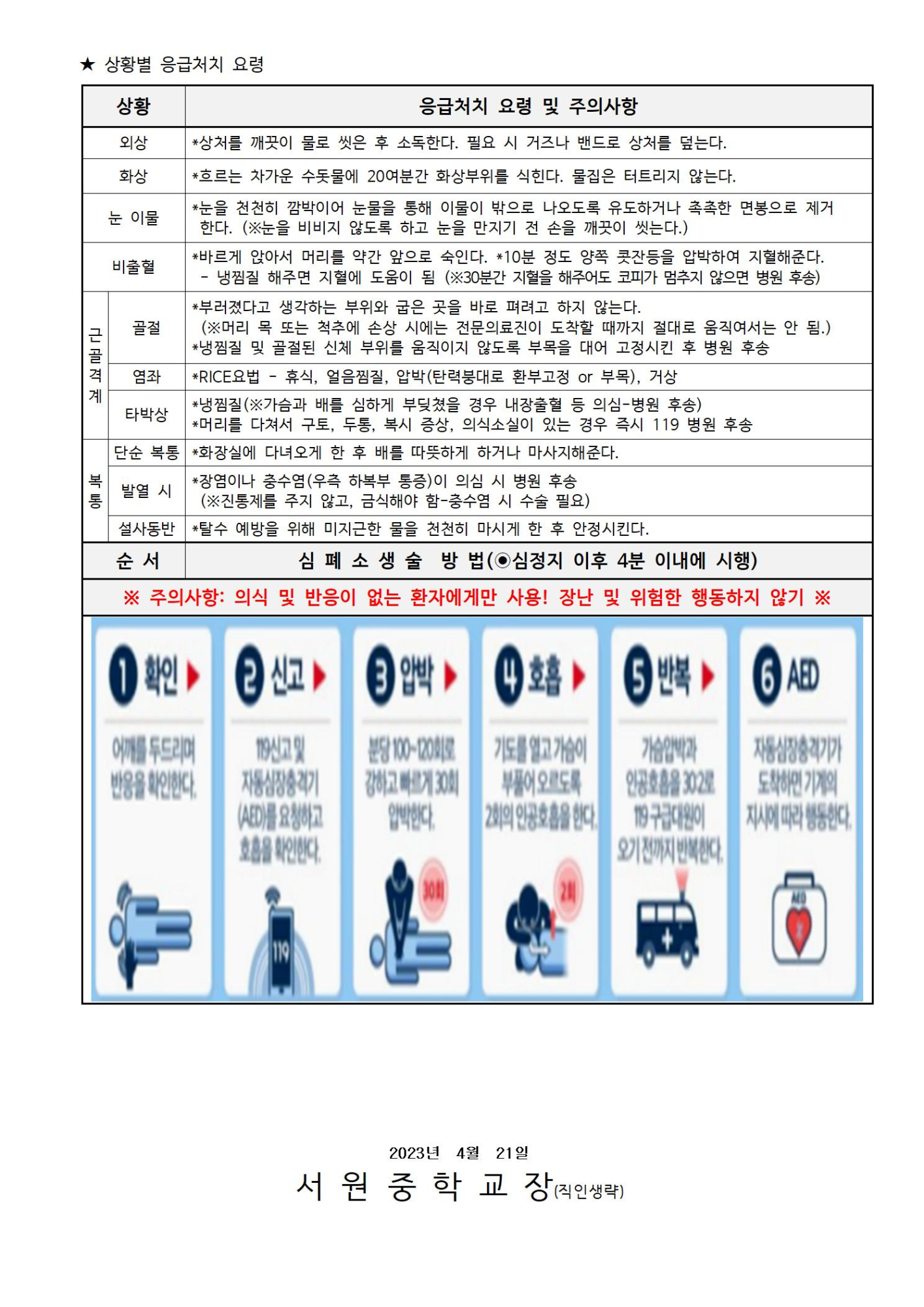 수련활동, 수학여행 대비 건강관리 및 성폭력 예방 안내002