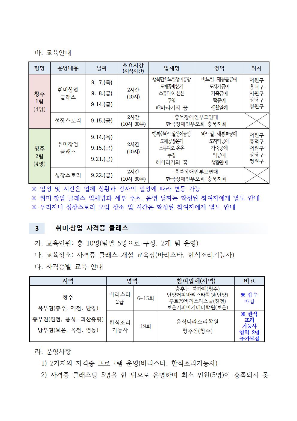 [청주성신학교-4067 (첨부) 충청북도특수교육원 특수교육과] 2023. 전환기 특수교육대상학생 학부모교육 추가 운영 계획(청주)008