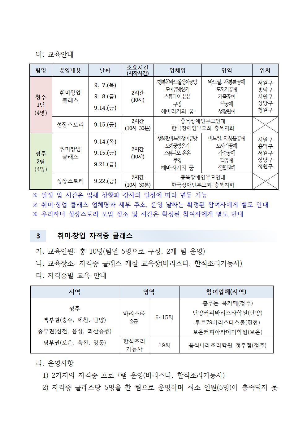 [청주성신학교-3669 (첨부) 충청북도특수교육원 특수교육과] 2023. 전환기 특수교육대상학생 학부모교육 운영 계획(청주)008