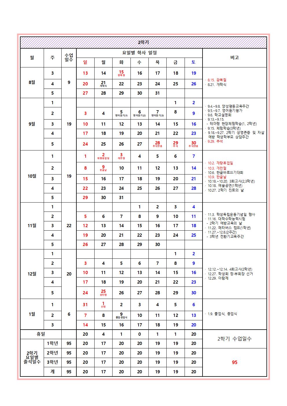 2023학년도 학사일정002
