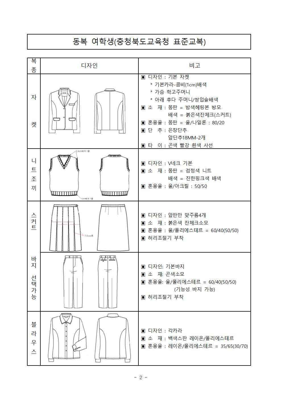 2024학년도 신입생 교복 사양서002