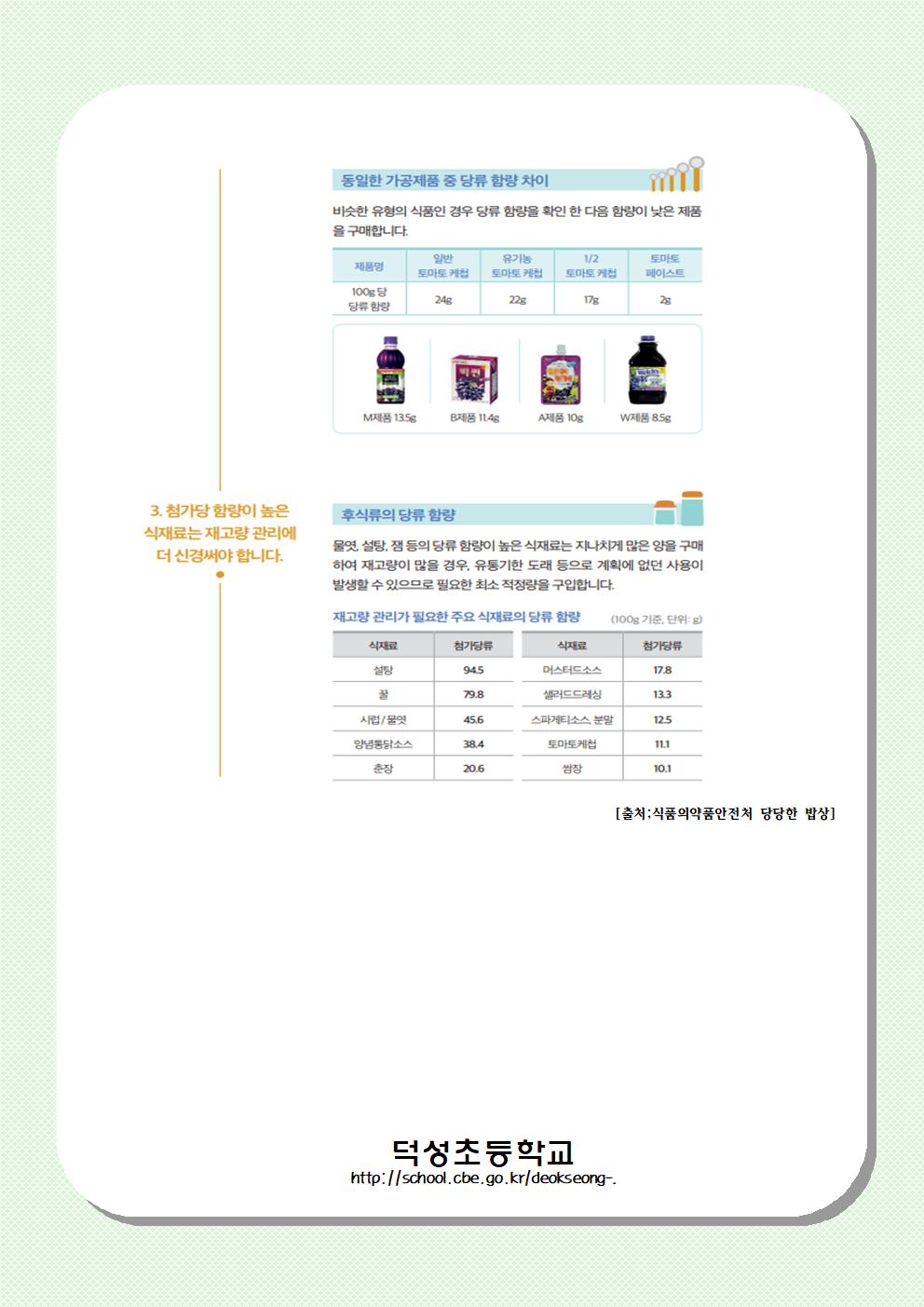 6월 당류섭취 줄이기002