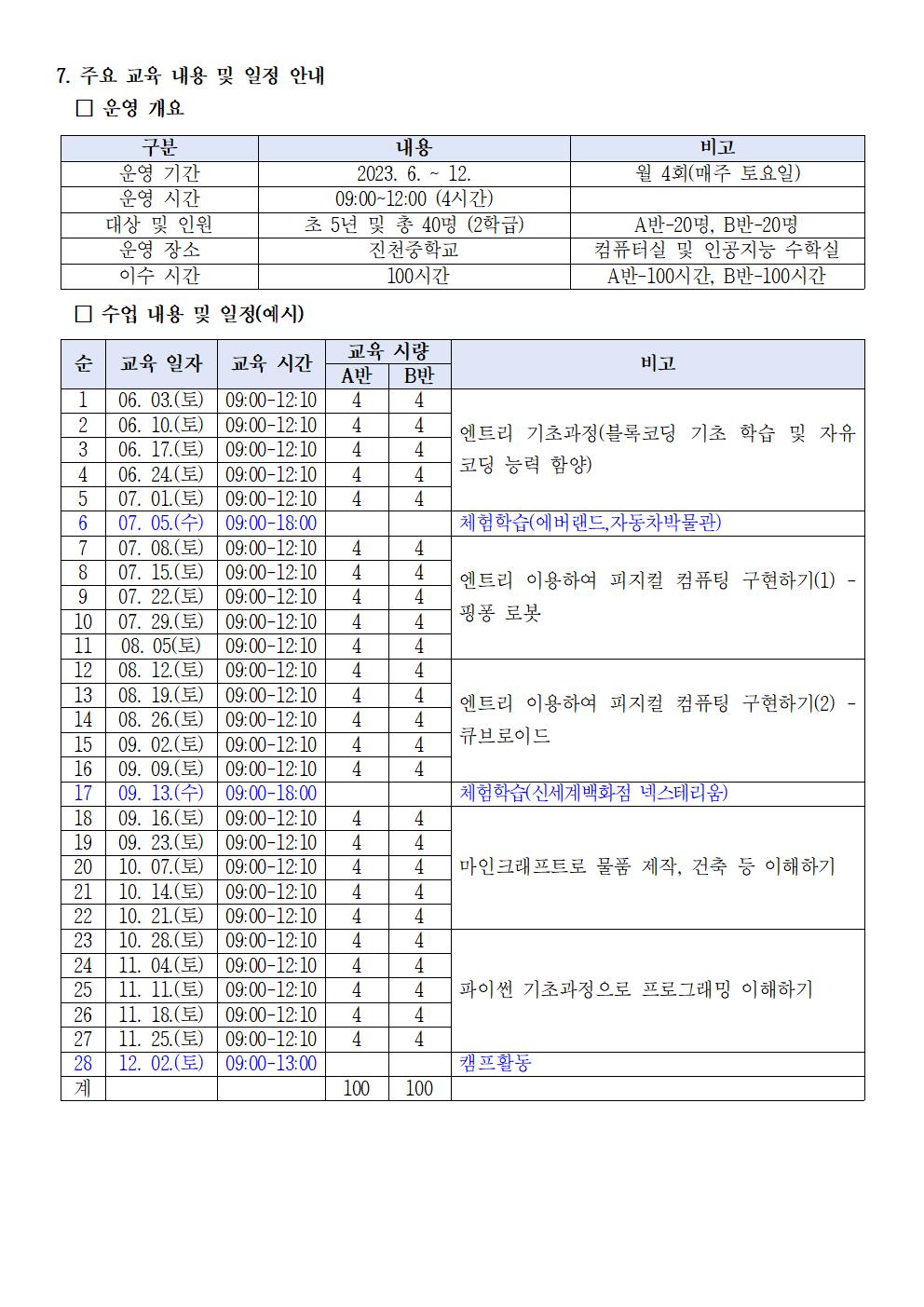 2023. 아이티(IT) 스카우트 단원 모집 안내 가정통신문002