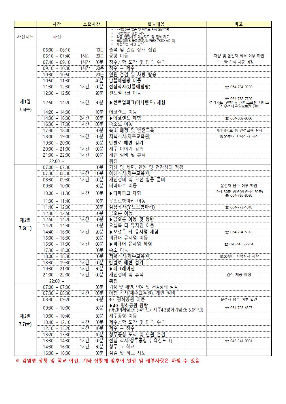 2023. 섬문화 체험학습(수학여행) 참가 신청 안내002