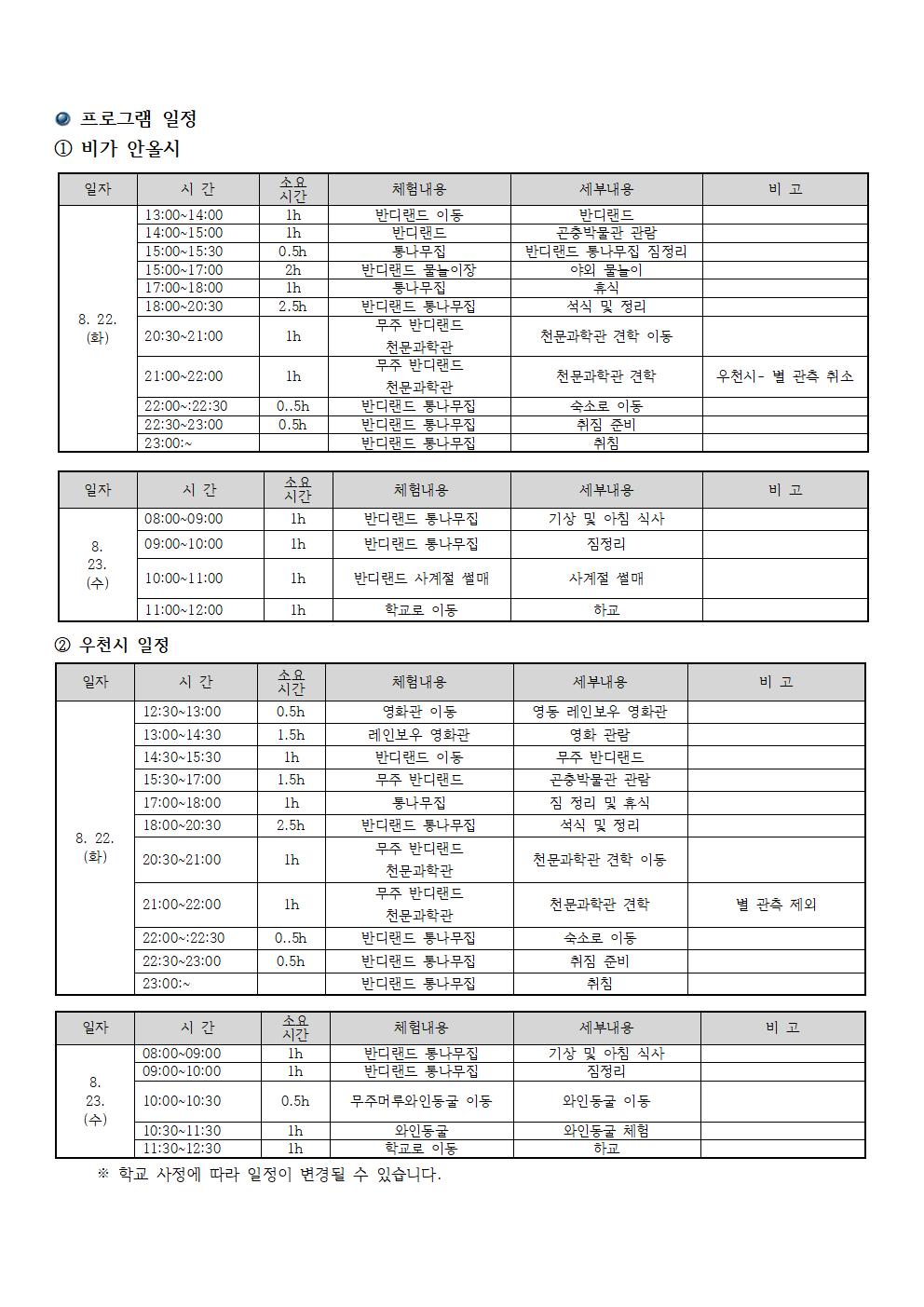 2023. 별빛캠프 현장체험학습 안내002