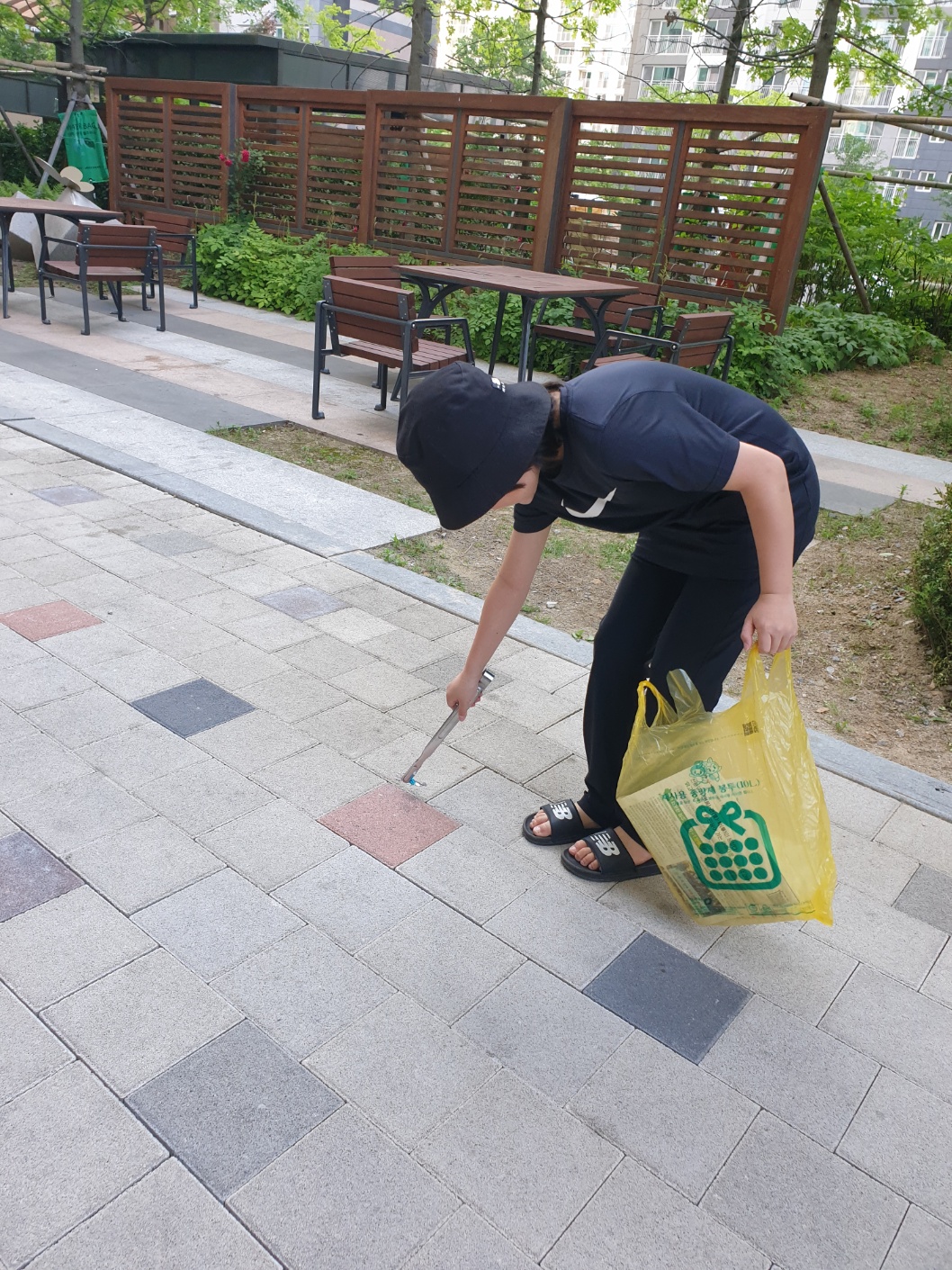 노유호 플로깅 활동사진