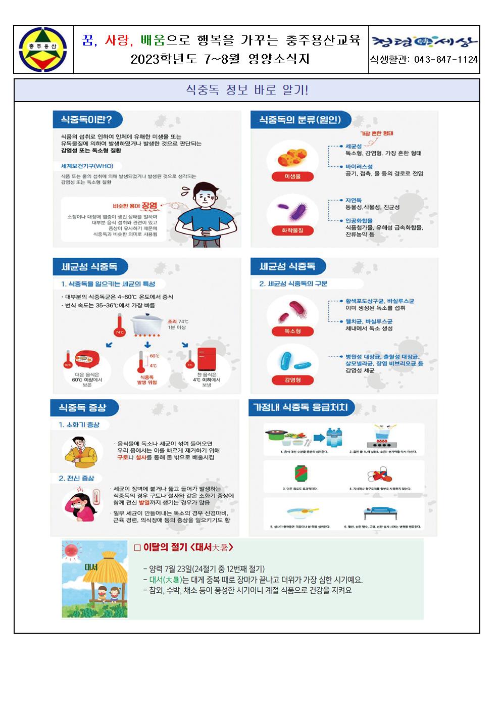 2023. 7, 8월 영양소식지001