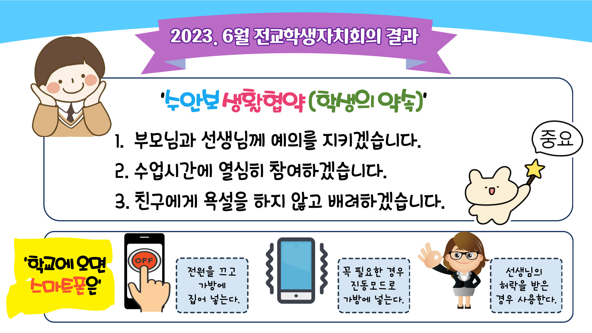 2023. 6월 전교학생자치회의 결과(게시용)