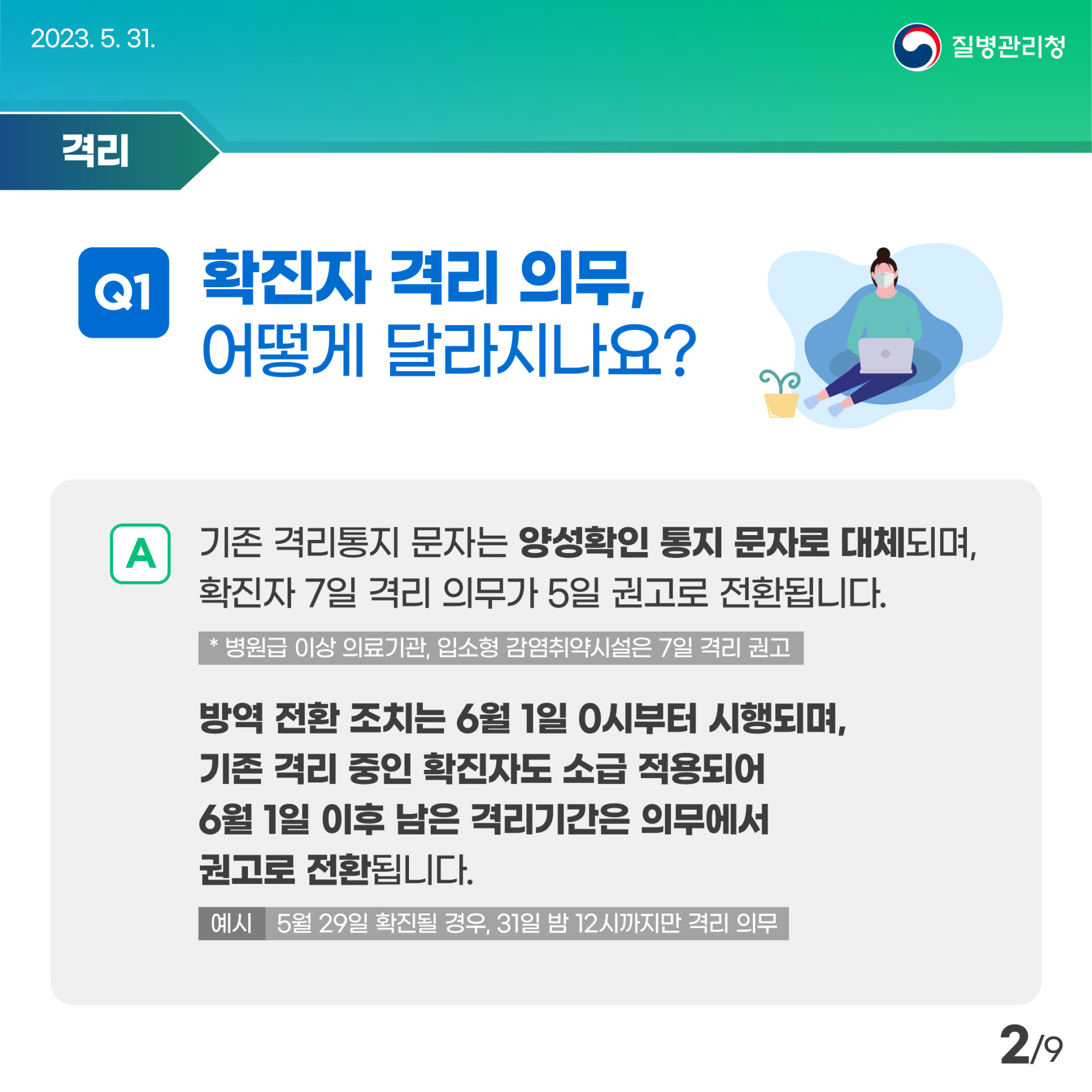 6월부터 달라지는 방역조치 카드뉴스 (2)