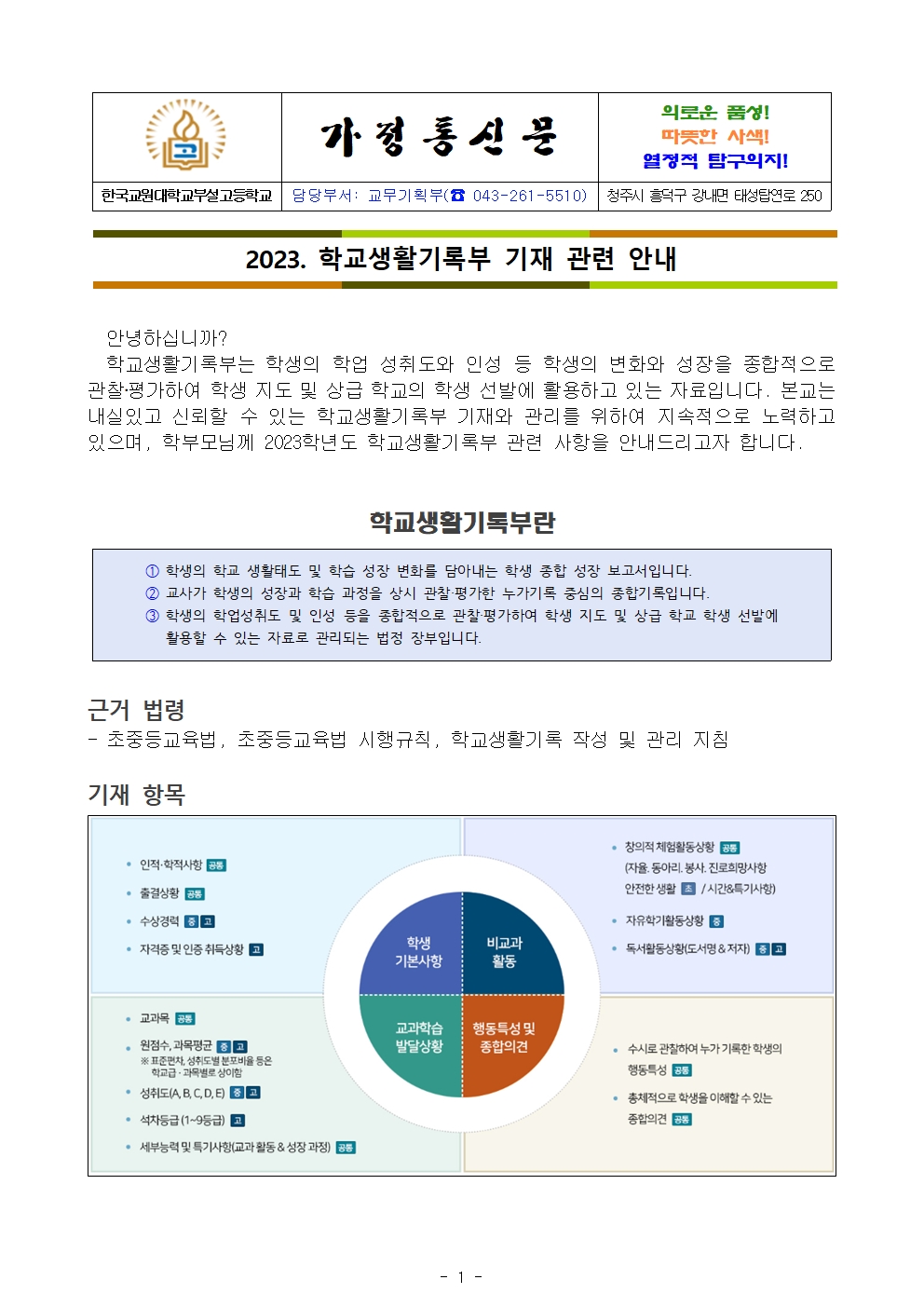 2023학교생활기록부 안내1