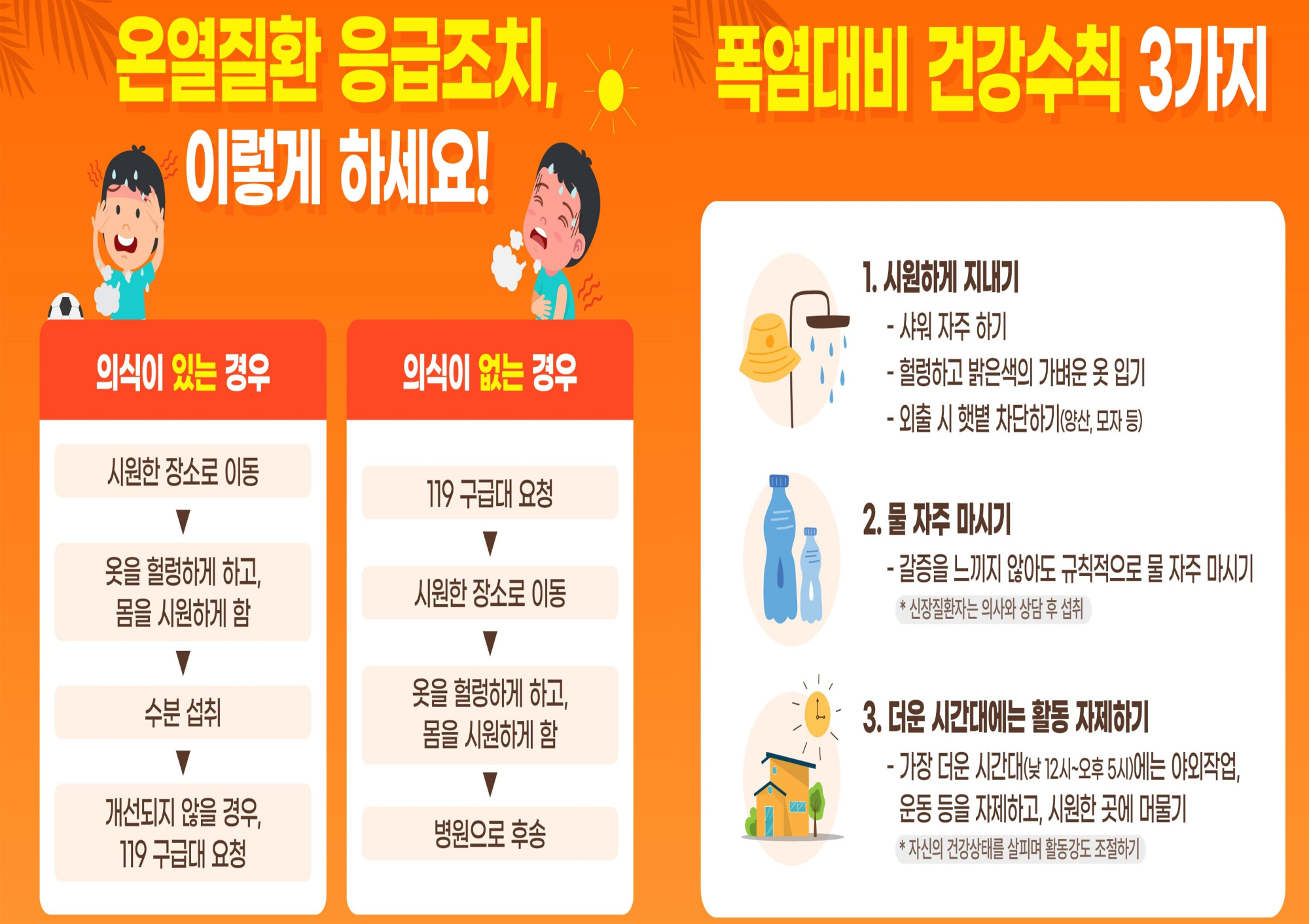 2023. 온열질환 대처안내(분평초)_2