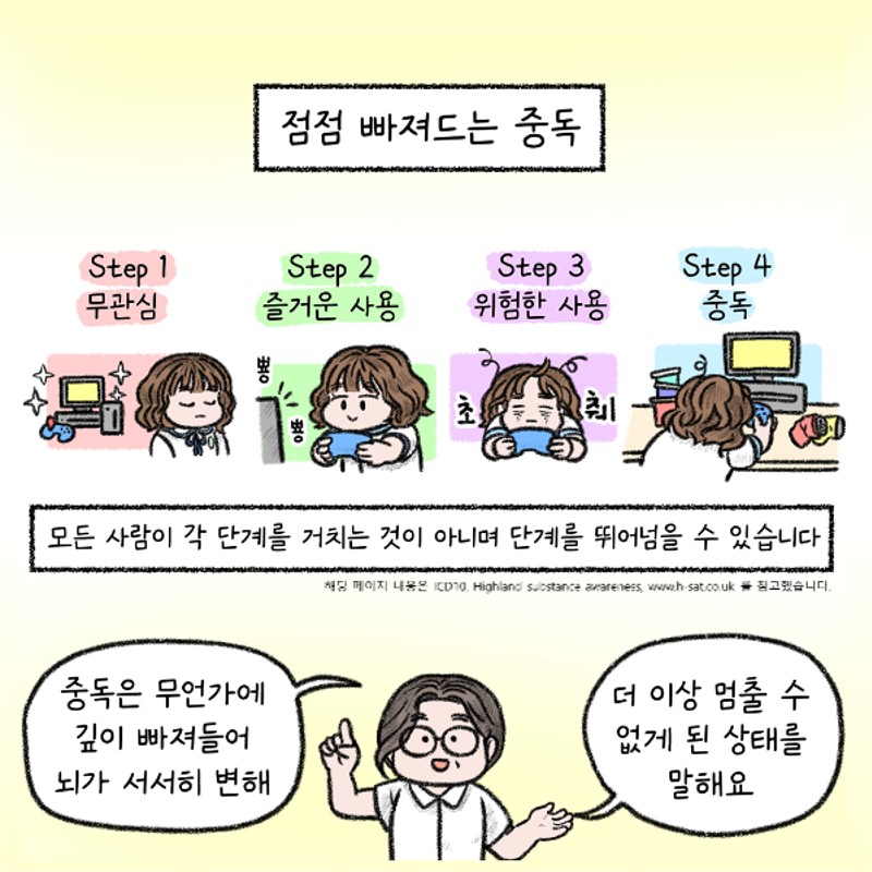 2.카드뉴스 형식_2023년 생명존중 교육자료 7월호_중독편_4