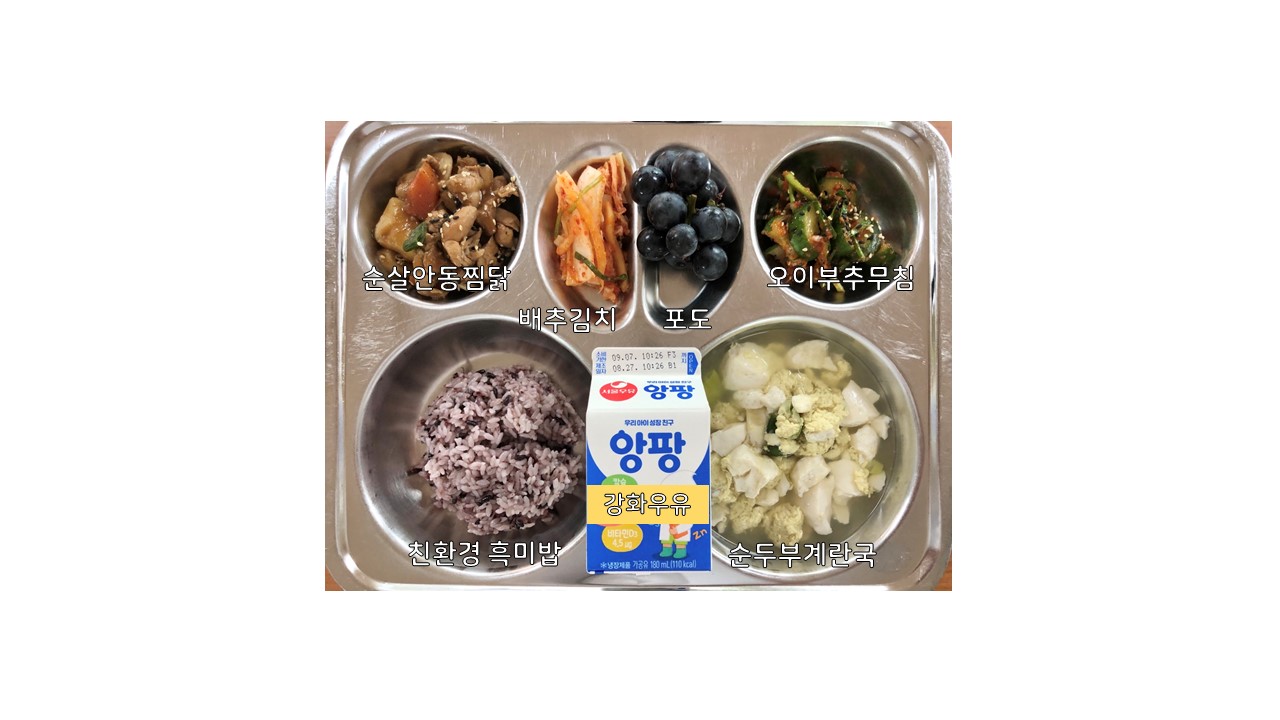 식단게시서식