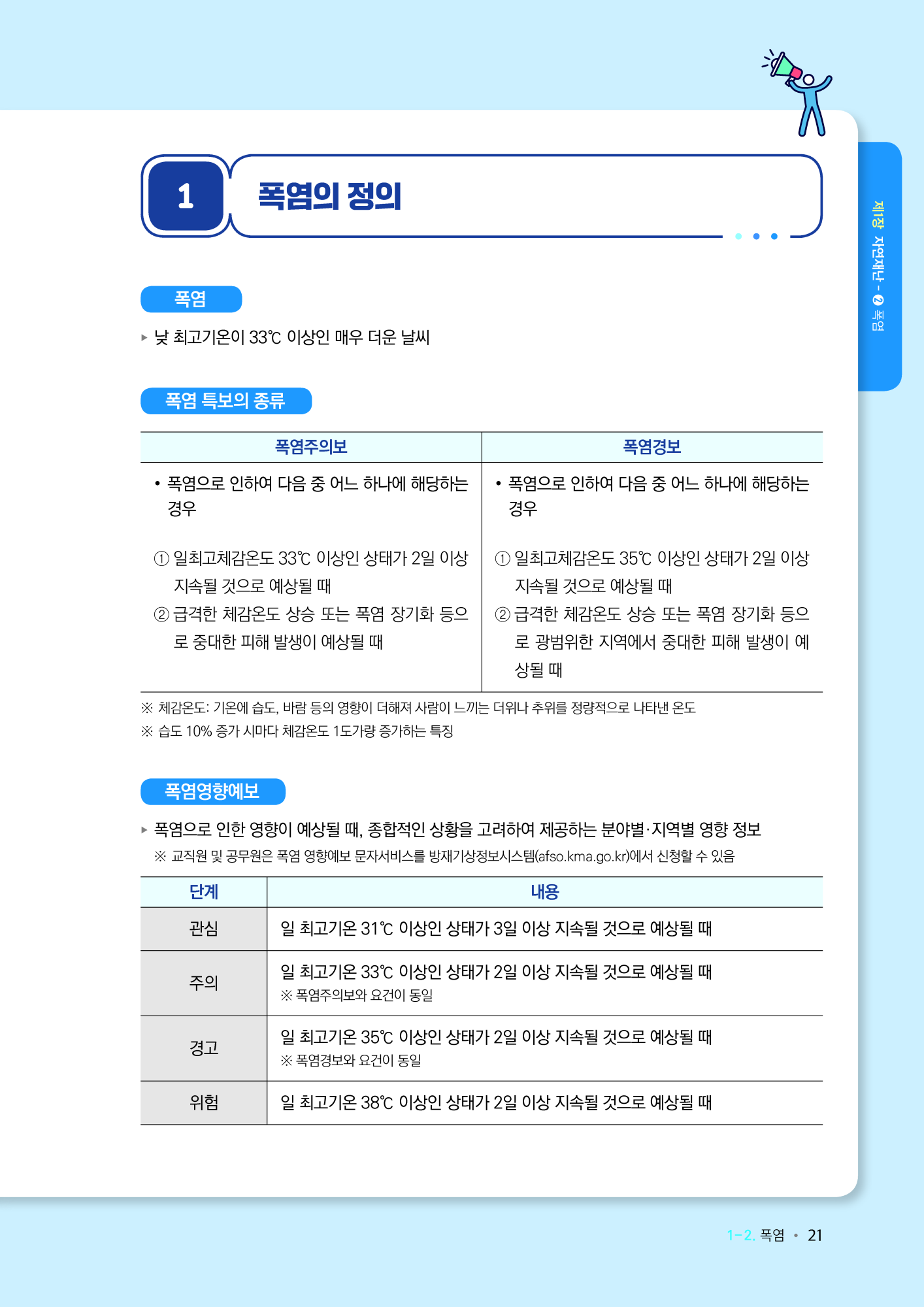 학교현장  재난유형별 교육훈련 매뉴얼(폭염)_2