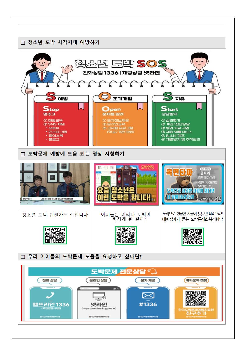 [학부모 교육자료] 자녀의 도박문제 바로알기002