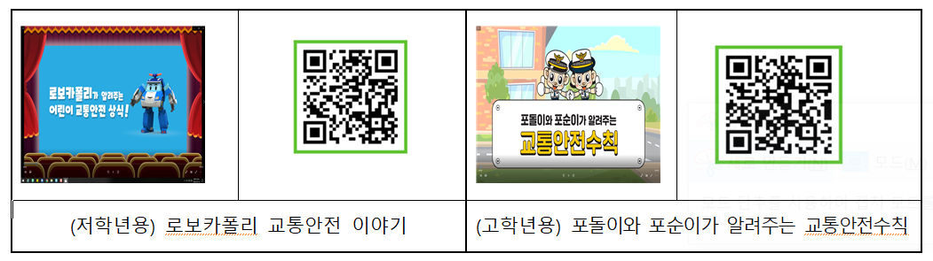 교통안전QR코드