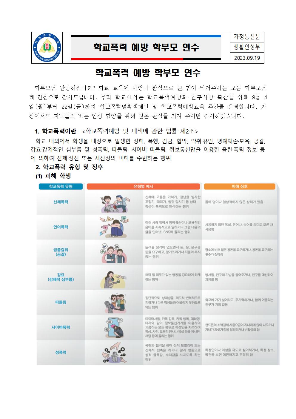 학교폭력 예방 학부모 연수001