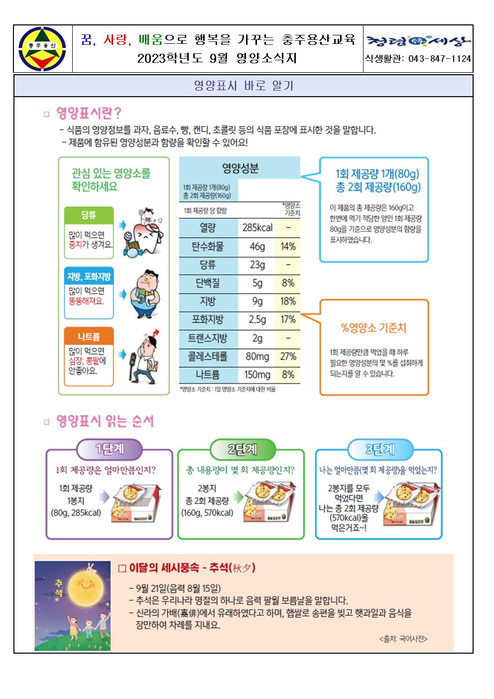 2023. 9월 영양소식지001